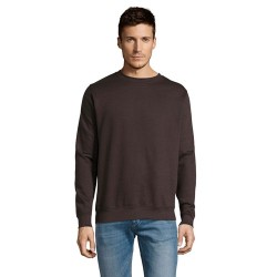 Sweater Unisexe Personnalisé 280g Éco-responsable NEW SUPREME Matières : coton Taille textile : 3XL Couleurs : anthracite marqua