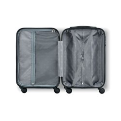 Trolley rigide pratique et élégant BUDAPEST Matières : ABS Couleurs : bleu marine objet promo petit budget