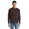 Sweater Unisexe Personnalisé 280g Éco-responsable NEW SUPREME Matières : coton Taille textile : L Couleurs : anthracite personna
