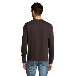 Sweater Unisexe Personnalisé 280g Éco-responsable NEW SUPREME Matières : coton Taille textile : L Couleurs : anthracite personna