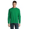 Sweater Unisexe Personnalisé 280g Éco-responsable NEW SUPREME Matières : coton Taille textile : XS Couleurs : vert prairie perso