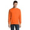 Sweater Unisexe Personnalisé 280g Éco-responsable NEW SUPREME Matières : coton Taille textile : 3XL Couleurs : orange cadeau col