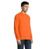 Sweater Unisexe Personnalisé 280g Éco-responsable NEW SUPREME Matières : coton Taille textile : 3XL Couleurs : orange objet prom