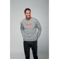 Sweater Unisexe Personnalisé 280g Éco-responsable NEW SUPREME Matières : coton Taille textile : 3XL Couleurs : orange impression