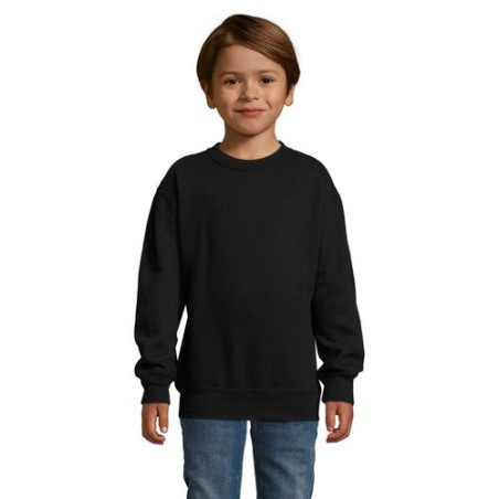 Sweat-Shirt Enfant Personnalisable 280 NEW SUPREME Matières : coton Taille textile : L Couleurs : noir
