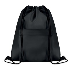 Grand Sac Cordelette 210D Personnalisé pour Événements - POCKET SHOOP Matières : PET Couleurs : noir