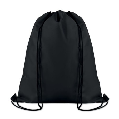 Grand Sac Cordelette 210D Personnalisé pour Événements - POCKET SHOOP Matières : PET Couleurs : noir goodies publicitaire événem