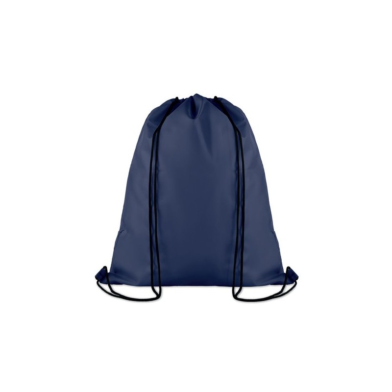 Grand Sac Cordelette 210D Personnalisé pour Événements - POCKET SHOOP Matières : PET Couleurs : bleu impression haute définition