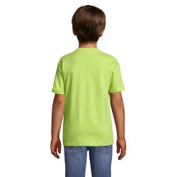 T-shirt personnalisé  150g pour enfants - Régent Kids Matières : coton Taille textile : 4XL Couleurs : vert pomme personnalisabl