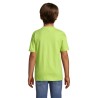 T-shirt personnalisé  150g pour enfants - Régent Kids Matières : coton Taille textile : XL Couleurs : vert pomme impression haut