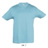T-shirt personnalisé  150g pour enfants - Régent Kids Matières : coton Taille textile : L Couleurs : bleu atoll personnalisable 