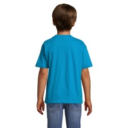 T-shirt personnalisé  150g pour enfants - Régent Kids Matières : coton Taille textile : L Couleurs : bleu aqua accessoire événem
