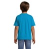 T-shirt personnalisé  150g pour enfants - Régent Kids Matières : coton Taille textile : XL Couleurs : bleu aqua impression haute