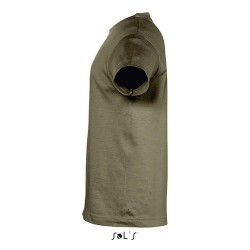 T-shirt personnalisé  150g pour enfants - Régent Kids Matières : coton Taille textile : 4XL Couleurs : vert armée cadeau affaire