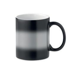 Mug noir personnalisé de sublimation 300ml - SUBLIDARK Matières : grès Couleurs : noir 2