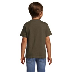 T-shirt personnalisé  150g pour enfants - Régent Kids Matières : coton Taille textile : XXL Couleurs : vert armée objet promotio