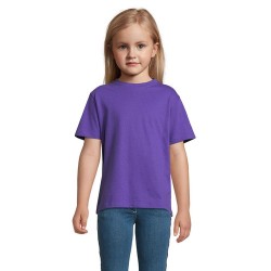 T-shirt personnalisé  150g pour enfants - Régent Kids Matières : coton Taille textile : 3XL Couleurs : violet foncé cadeau affai