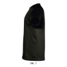 T-shirt personnalisé  150g pour enfants - Régent Kids Matières : coton Taille textile : M Couleurs : noir profond personnalisabl