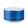 Haut-parleur rond sans fil personnalisé audio premium SOUND Matières : aluminium Couleurs : bleu royal cadeau entreprise pas che