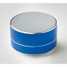 Haut-parleur rond sans fil personnalisé audio premium SOUND Matières : aluminium Couleurs : bleu royal livraison express 24h 48h