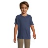 T-shirt personnalisé  150g pour enfants - Régent Kids Matières : coton Taille textile : XXL Couleurs : bleu denim objet publicit