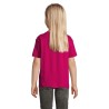T-shirt personnalisé  150g pour enfants - Régent Kids Matières : coton Taille textile : 4XL Couleurs : fuchsia marquage couleur 