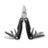 Couteau multifonctions personnalisé ALOQUIN MINI - Idéal pour l'outdoor Matières : acier inoxydable Couleurs : noir cadeau entre