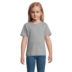 T-shirt personnalisé  150g pour enfants - Régent Kids Matières : coton Taille textile : XXL Couleurs : gris chiné personnalisati