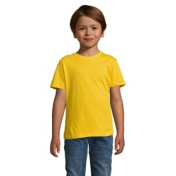 T-shirt personnalisé  150g pour enfants - Régent Kids Matières : coton Taille textile : XXL Couleurs : jaune cadeau client origi