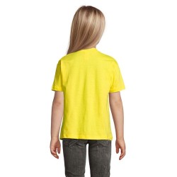 T-shirt personnalisé  150g pour enfants - Régent Kids Matières : coton Taille textile : 3XL Couleurs : jaune citron accessoire é
