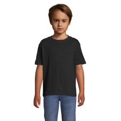 T-shirt personnalisé  150g pour enfants - Régent Kids Matières : coton Taille textile : 4XL Couleurs : bleu marine personnalisat