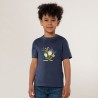T-shirt personnalisé  150g pour enfants - Régent Kids Matières : coton Taille textile : 4XL Couleurs : bleu marine goodies perso