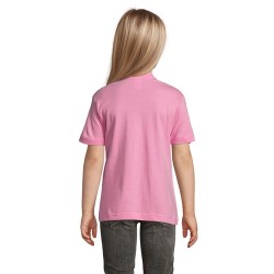 T-shirt personnalisé  150g pour enfants - Régent Kids Matières : coton Taille textile : L Couleurs : rose orchidée cadeau collab
