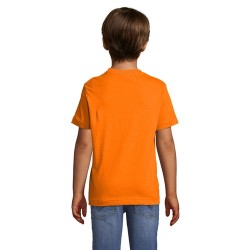 T-shirt personnalisé  150g pour enfants - Régent Kids Matières : coton Taille textile : M Couleurs : orange personnalisation sur