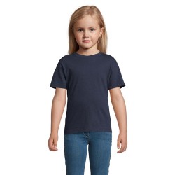 T-shirt personnalisé  150g pour enfants - Régent Kids Matières : coton Taille textile : XL Couleurs : french navy personnalisabl