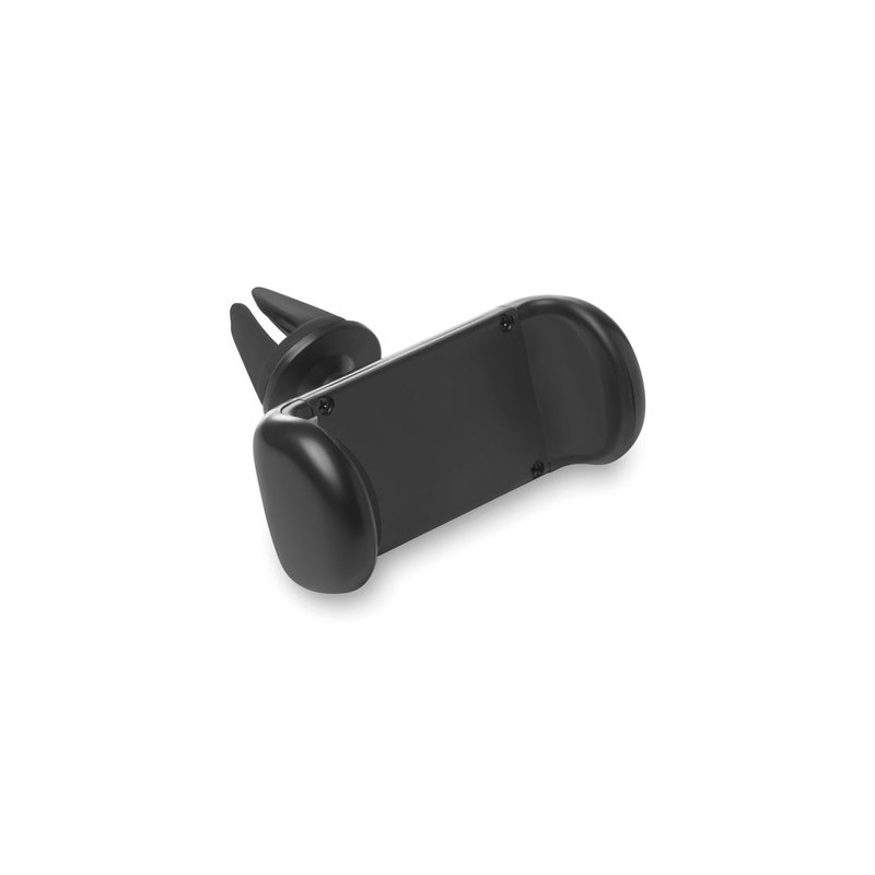 Support de téléphone voiture personnalisé FLEXI - Rotation 360° économique Matières : ABS Couleurs : noir