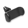 Support de téléphone voiture personnalisé FLEXI - Rotation 360° économique Matières : ABS Couleurs : noir