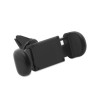 Support de téléphone voiture personnalisé FLEXI - Rotation 360° économique Matières : ABS Couleurs : noir personnalisable avec v