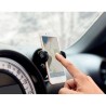 Support de téléphone voiture personnalisé FLEXI - Rotation 360° économique Matières : ABS Couleurs : noir cadeau entreprise pas 