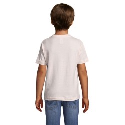 T-shirt personnalisé  150g pour enfants - Régent Kids Matières : coton Taille textile : M Couleurs : rose pâle cadeau collaborat