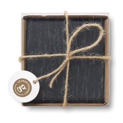 Sous-verres s en ardoise personnalisés SLATE4 Matières : ardoise Couleurs : noir impression haute définition