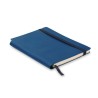 Carnet A5 en PU Personnalisé SOFTNOTE Matières : papier Couleurs : bleu marquage laser ultra précis
