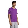 T-shirt personnalisé confortable et performant pour hommes Sporty Matières : coton Taille textile : XXS Couleurs : violet foncé 