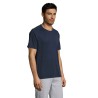 T-shirt personnalisé confortable et performant pour hommes Sporty Matières : coton Taille textile : L Couleurs : french navy goo