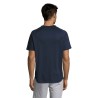 T-shirt personnalisé confortable et performant pour hommes Sporty Matières : coton Taille textile : XL Couleurs : french navy li