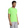 T-shirt personnalisé confortable et performant pour hommes Sporty Matières : coton Taille textile : XXS Couleurs : vert fluo cad