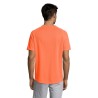 T-shirt personnalisé confortable et performant pour hommes Sporty Matières : coton Taille textile : XL Couleurs : orange fluo go