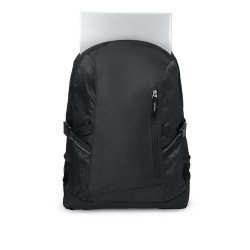 Sac à dos pratique et personnalisable en polyester TECNOTREK Matières : PET Couleurs : noir 2