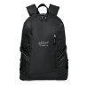 Sac à dos pratique et personnalisable en polyester TECNOTREK Matières : PET Couleurs : noir impression haute définition