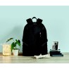 Sac à dos pratique et personnalisable en polyester TECNOTREK Matières : PET Couleurs : noir marquage laser ultra précis